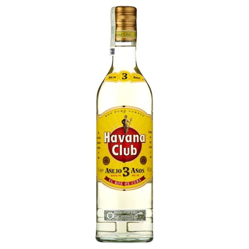 [R245.6] Havana Club 3 YO 70cl 40º (NR) x6