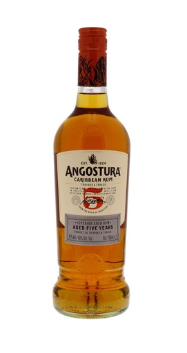 [R30.6] Angostura Gold Rum 5 YO 70cl 40º (R) x6