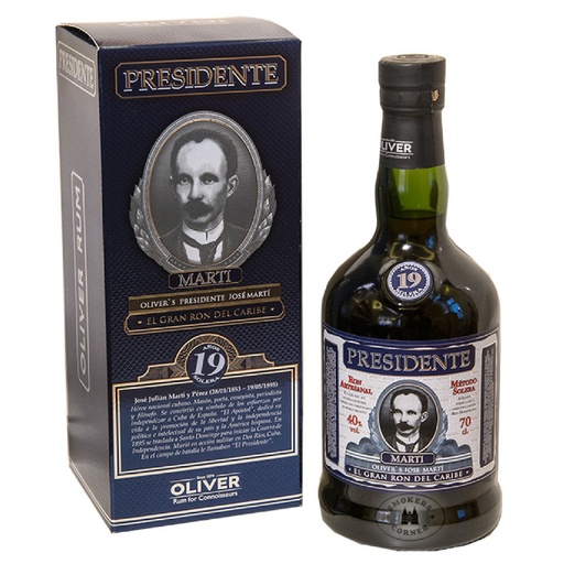 [R355.6] Presidente Marti 19 YO 70cl 40º (R) GBX x6