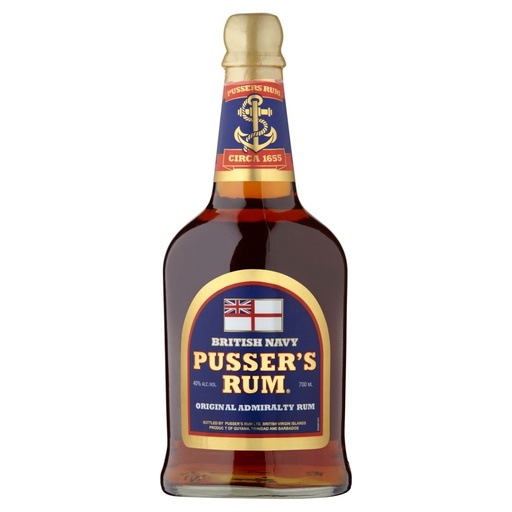 [R362.6] Pusser's Original Admiralty Rum 70cl 40º (R) x6