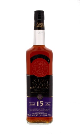[R388.6] Saint James Très Vieux 15 YO 70cl 43º (R) GBX x6