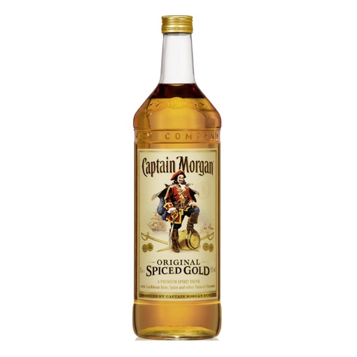 [R435.4] Captain Morgan Spiced Gold 300cl 35º (R) x4