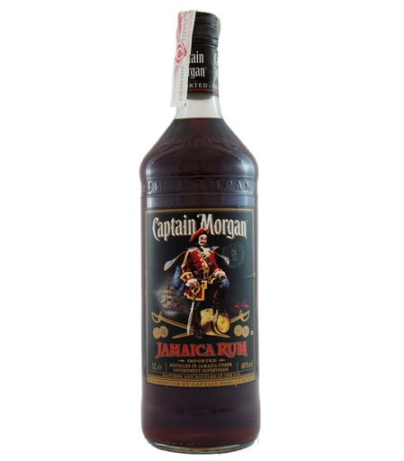 [R436.12] Captain Morgan Dark 100cl 40º (R) x12