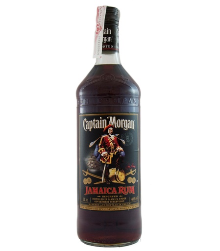 [R436.12] Captain Morgan Dark Rum 100cl 40º (R) x12