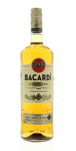 [R76.12] Bacardi Carta Oro 100cl 40º (R) x12