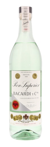 [R97.6] Bacardi Heritage 1909 70cl 44,5º (R) x6