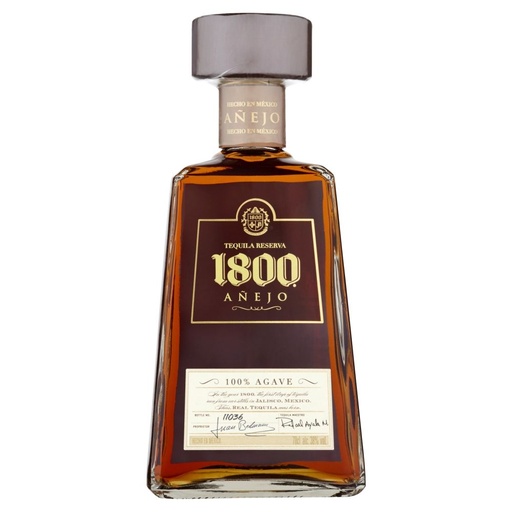 [T2.6] Tequila 1800 Añejo 70cl 38º (R) x6