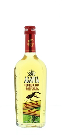 [T98.6] Agavita Tequila Gold 70cl 38º (R) x6
