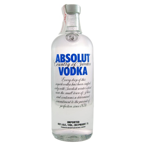 [V17.6] Absolut Blue 100cl 40º (R) x6