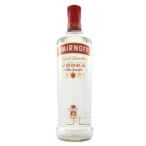 [V213.6] Smirnoff Red 100cl 37,5º (R) x6