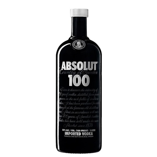 [V23.12] Absolut 100 100cl 50º (R) x12