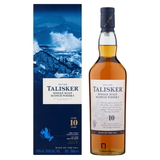 [WB1174.6] Talisker 10 YO  70cl 45,8º (R) GBX x6