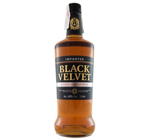 [WB176.12] Black Velvet 100cl 40º (R) x12