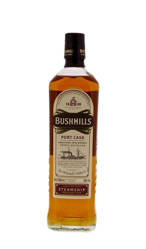 [WB240.6] Bushmills Steamship Port Cask 70cl 40º (R) GBX x6
