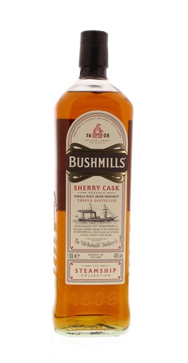 [WB241.6] Bushmills Steamship Sherry Cask 100cl 40º (R) x6