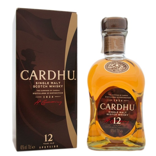 [WB258.6] Cardhu 12 YO 70cl 40º (R) GBX x6