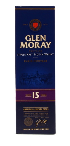 [WB451.6] Glen Moray 15 YO Heritage 70cl 40º (R) GBX x6