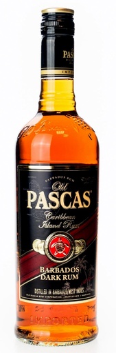 [R318.6] Old Pascas Dark Rum 70cl 37,5º (R) x6