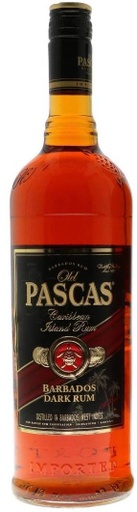 [R319.6] Old Pascas Dark Rum 100cl 37,5º (R) x6