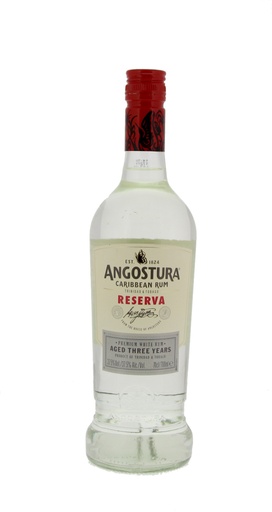 [R32.6] Angostura Reserva White Rum 3 YO 70cl 37,5º (R) x6