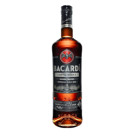 [R454.6] Bacardi Carta Negra 100cl 37,5º (R) x6