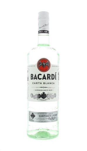 [R64.6] Bacardi Carta Blanca 100cl 37,5º (R) x6