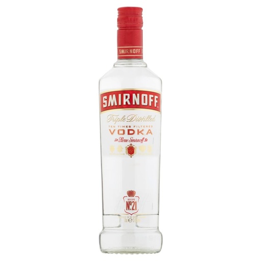 [V209.12] Smirnoff Red 70cl 37,5º (R) x12