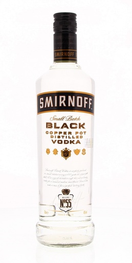 [V218.6] Smirnoff Black 70cl 40º (R) x6