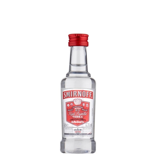 [V292.120] Smirnoff Red 5cl 37,5º PET x120