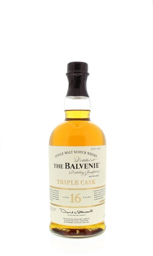 [WB129.6] Balvenie 16 YO Triple Cask 70cl 40º (R) x6