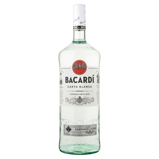 [R453.6] Bacardi Carta Blanca 150cl 37,5º (R) x6