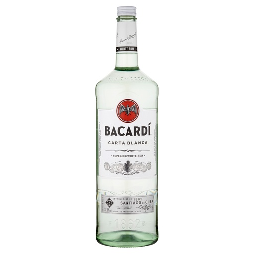 [R71.1] Bacardi Carta Blanca 300cl 37,5º (R) x1