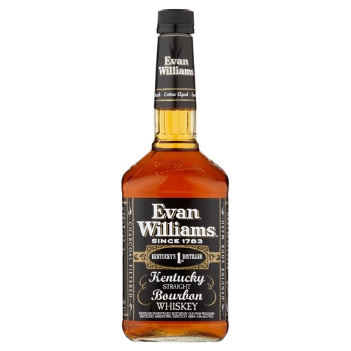 [WB390.12] Evan Williams Black 100cl 43º (R) x12