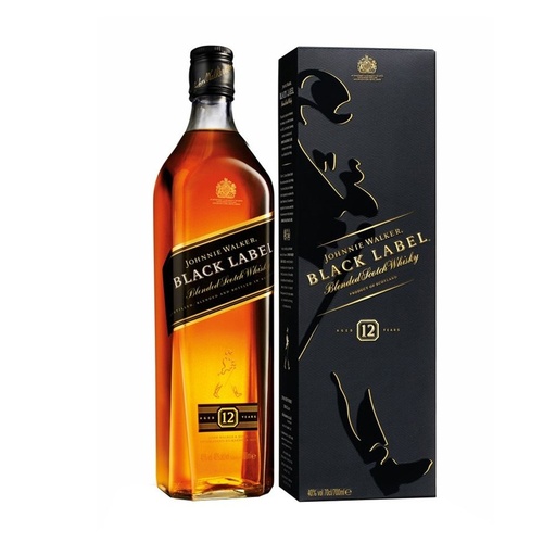 [WB708.12] Johnnie Walker Black 70cl 40º (R) x12