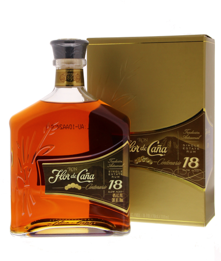 [R229.6] Flor de Caña Centenario 18 YO 70cl 40º (R) GBX x6
