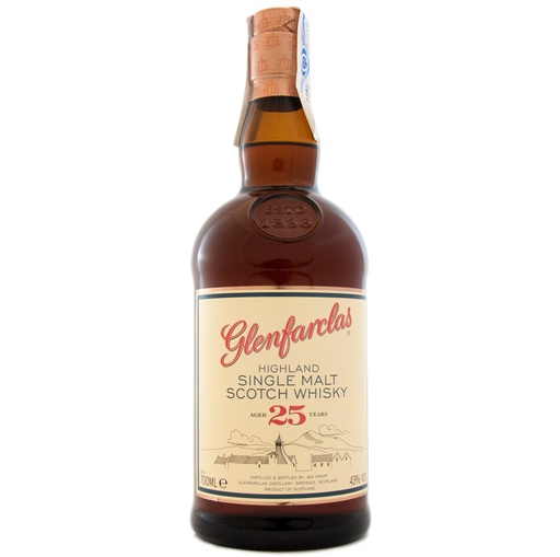[WB491.6] Glenfarclas 25 YO 70cl 43º (R) GBX x6