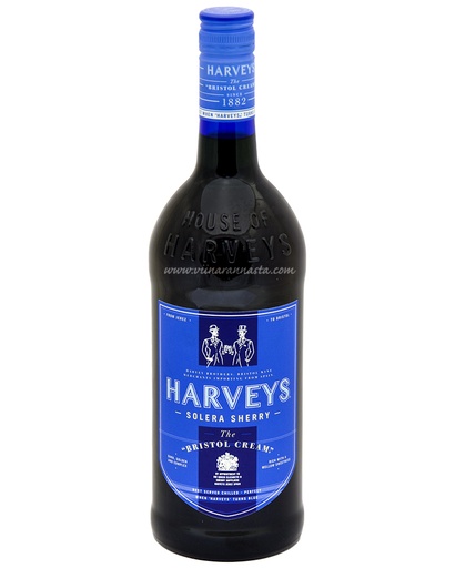 [L186.12] Harveys Bristol Cream 100cl 17,5º (R) x12