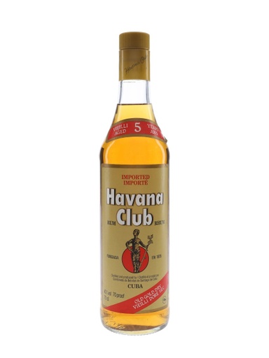 [R251.6] Havana Club 5 YO 70cl 40º (R) x6