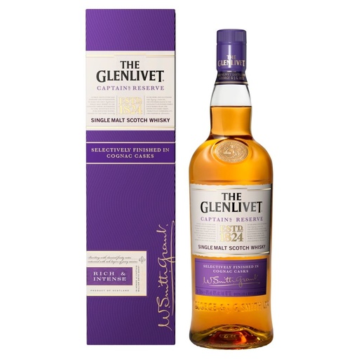 [WB555.6] Glenlivet Captain's Reserve 70cl 40º (R) GBX x6
