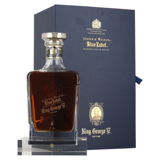 [WB719.4] Johnnie Walker Blue Label King George V 70cl 43º (R) GBX x4