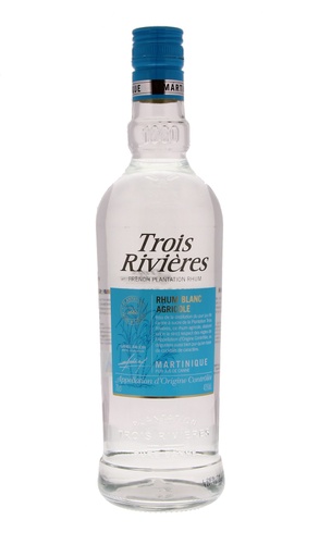 [R409.6] Trois Rivières Blanc Agricole 70cl 40º (R) x6